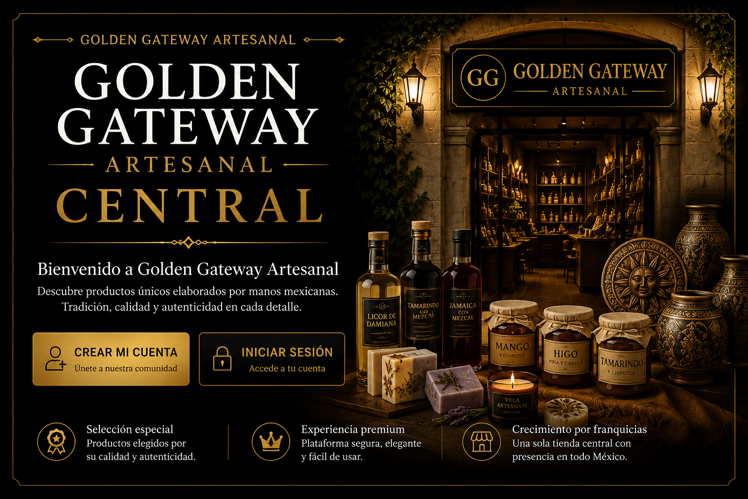 Golden Gateway Artesanal - Central